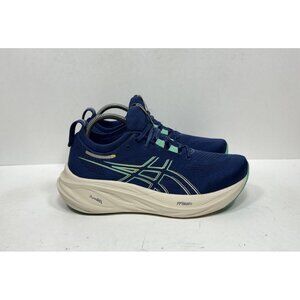 Asics Gel Nimbus 26 1012B601 Blue Running Womens Size 8.5 Shoes Sneakers